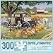Bits and Pieces – Large 300 Piece Jigsaw Puzzle for Adults – Fall on The Farm’ – by Artist John Sloane, Completed Puzzle Size: 18