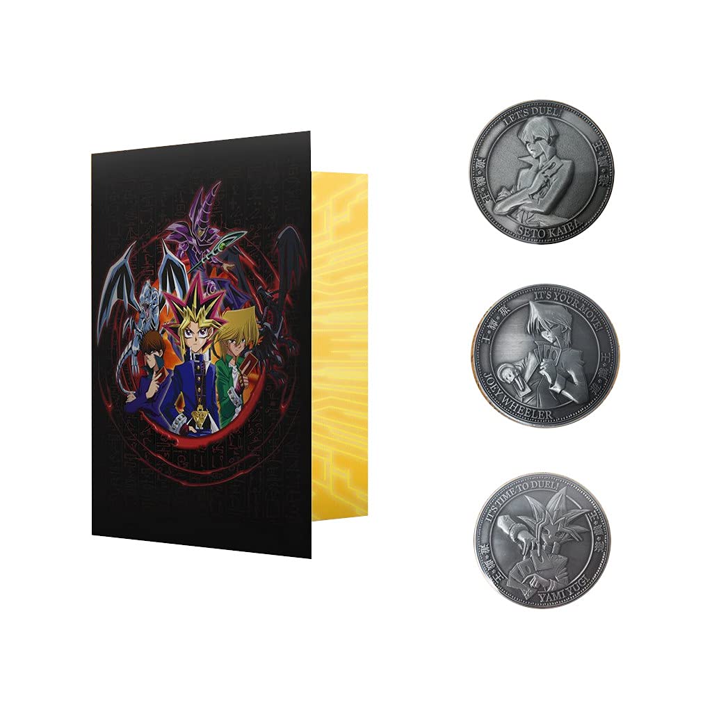 Yu-Gi-Oh! - Limited Edition Coin Album With 3 Coins