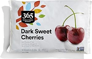 365 by Whole Foods Market, Dark Sweet Cherries, 16 oz, (Frozen)