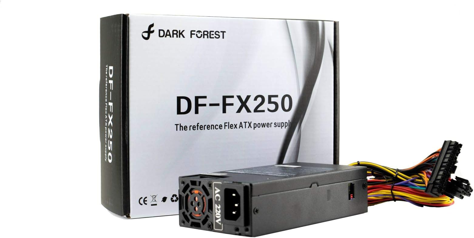 Dark Forest 230W 1U Flex ATX 20+4 PIN 4CM BB Fan Power Supply (230W)