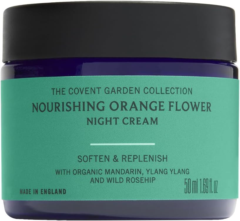 Neal's Yard Remedies Nourishing Orange Flower Night Cream Vegan Dry Skin 50g