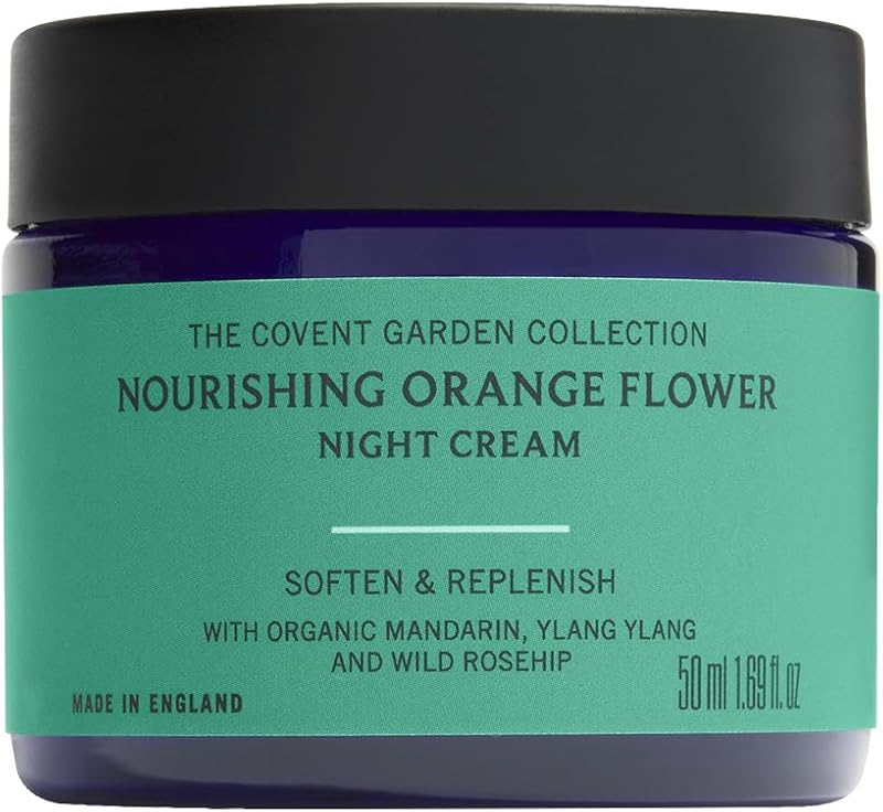 Neal's Yard Remedies Nourishing Orange Flower Night Cream Vegan Dry Skin 50g