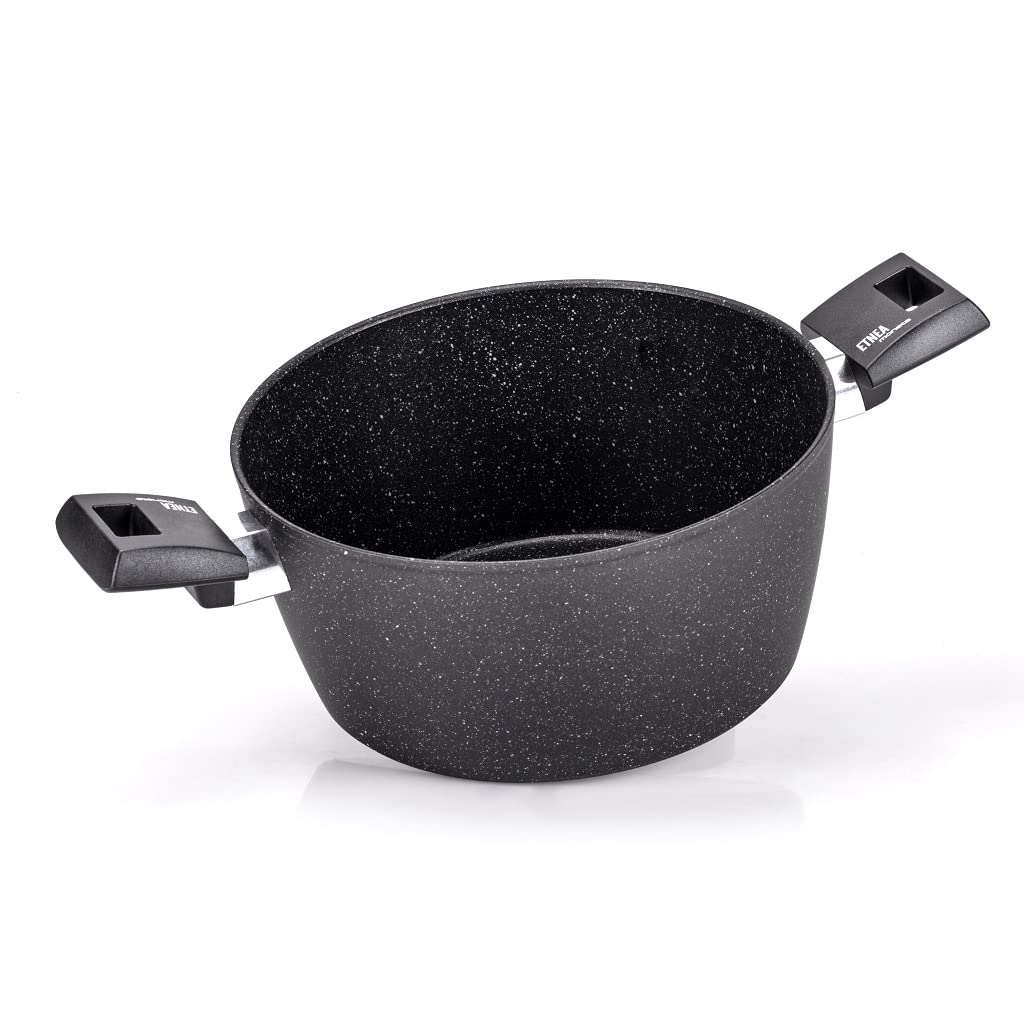 Moneta Etnea Evolution Kochtopf 2 m, 20 cm, auch für Induktion, 100% Made in Italy