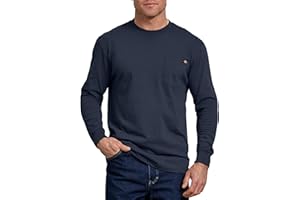 Dickies Big and Tall Men's Long Sleeve Heavyweight Crew Neck