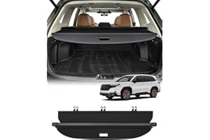 Powerty Cargo Cover for 2025 2026 Subaru Forester Accessories Trunk Cover Retractable Trunk Shielding Shade Cargo Luggage Cover No Gap