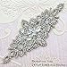 Rhinestone Applique hand Crystal Bridal Applique for Wedding Bridesmaid Dress belt Decoration or Headpieces Garters