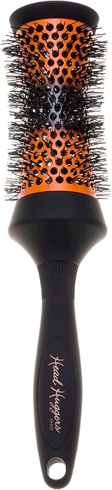 Denman Medium Thermo Ceramic Hourglass Hot Curl Brush DHH3 Orange Black