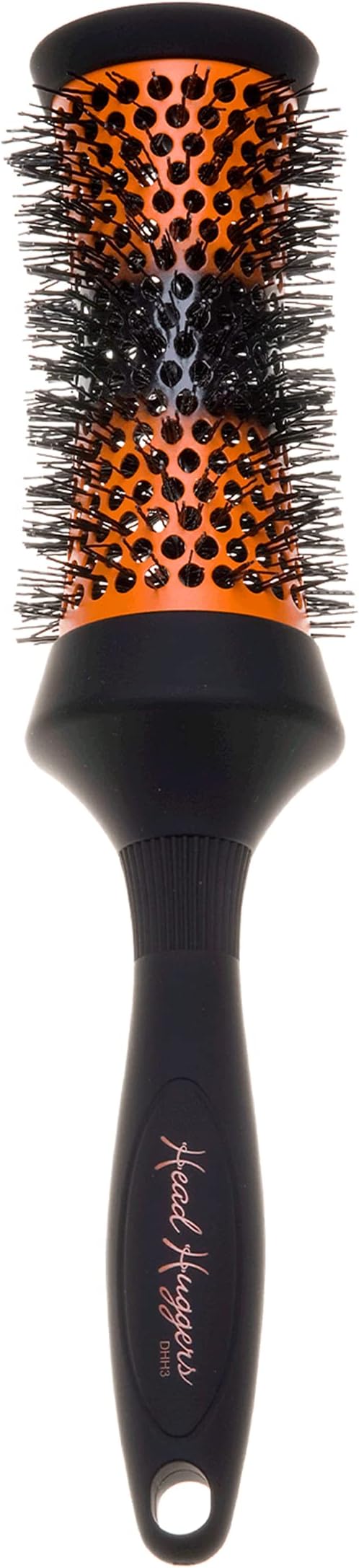 Denman Medium Thermo Ceramic Hourglass Hot Curl Brush DHH3 Orange Black