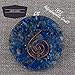 Ezina Designs - Orgonite Chakra Energy Web Tree of Life Orgone Pendant with Coiled Copper(Lapis Lazuli)