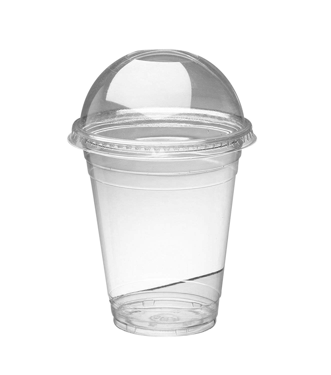 Smoothie Cups with Dome Lids 12oz (Packs of 50)