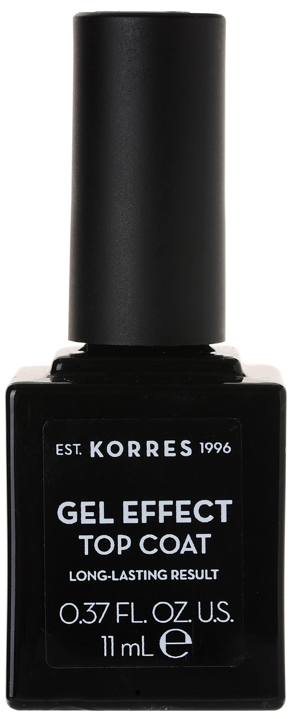 KORRES Natural Gel Effect Top Coat 11 ml, Vegan