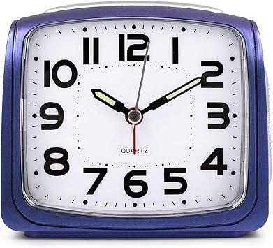 Cuna cuadrada Reloj despertador Silencio Pantalla grande Reloj