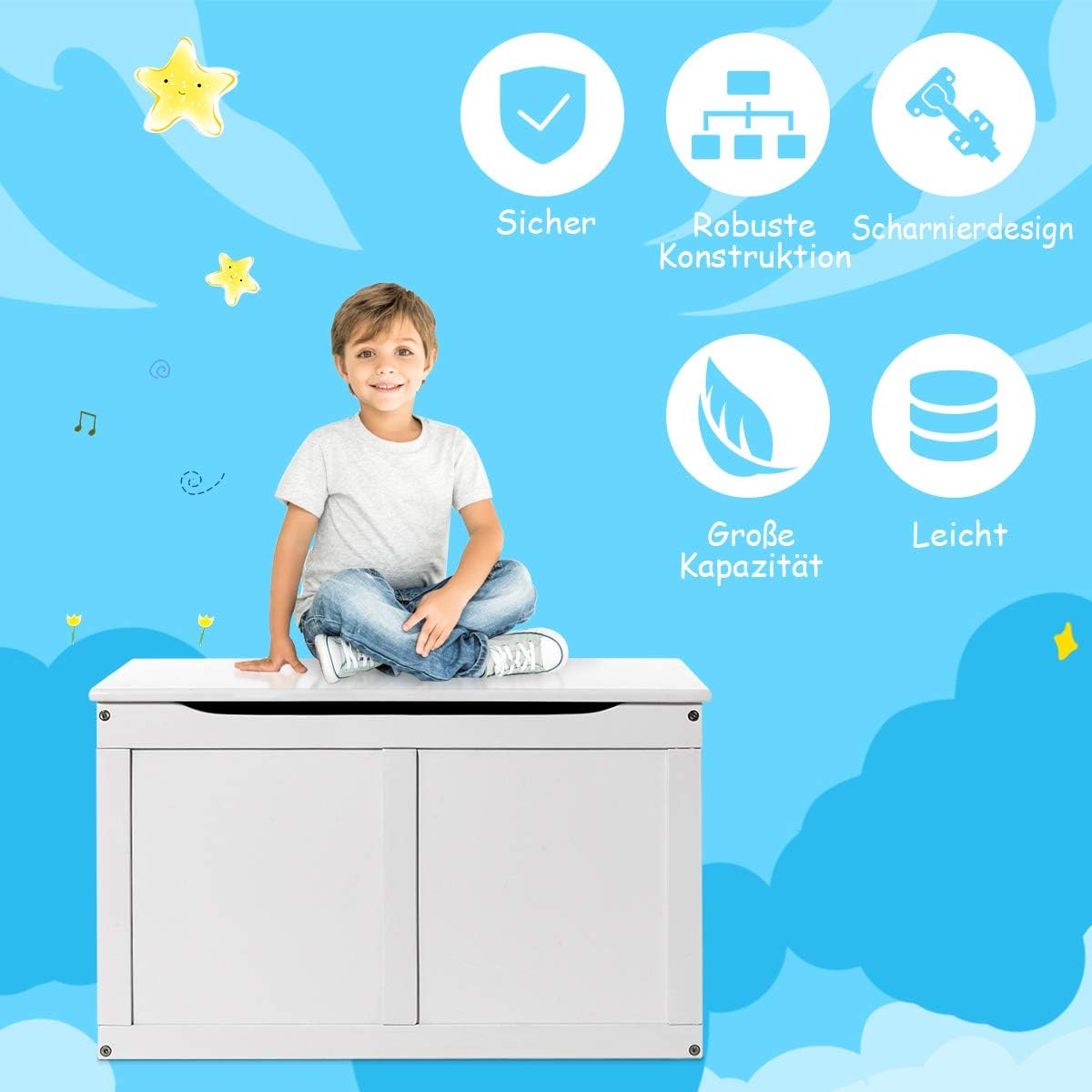 Sitztruhe Sitzbank Spielzeug Aufbewahrungsschrank Spielzeugbox Costway Spielzeugtruhe Spielzeug Schrank Kommode Kiste Truhe Bank Furs Kinderzimmer Und Spielzimmer Weiss Kinder Aufbewahrungstruhe Mobel Kinderzimmer Pacificdermatologycenter Com