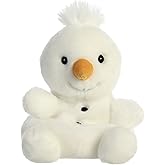 Aurora® Adorable Palm Pals™ Froyo Snowman Stuffed Animal - Fun Collectible Plush for Kids and Adult Collectors - Perfect for Decorating Rooms and Birthday Gifts - White 4.5 Inches