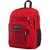 JanSport Laptop Backpack - Computer Bag with 2 Compartments, Ergonomic Shoulder Straps, 15” Laptop Sleeve, Haul Handle - Red Tape