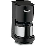 Cuisinart DCC-450BK 4-Cup Coffeemaker with Stainless-Steel Carafe, Black