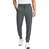 Soothfeel Men's Golf Joggers Pants with 5 Pockets Slim Fit Stretch Sweatpants Running Travel Dress Work Pants for Men