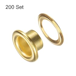 HARFINGTON 200 Set Color Round Grommets 6mm