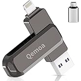 MFi Certified 512GB Flash Drive Photo Stick for iPhone, External Memory Photo Keeper Storage for Data Saver/Backup/Transfer P