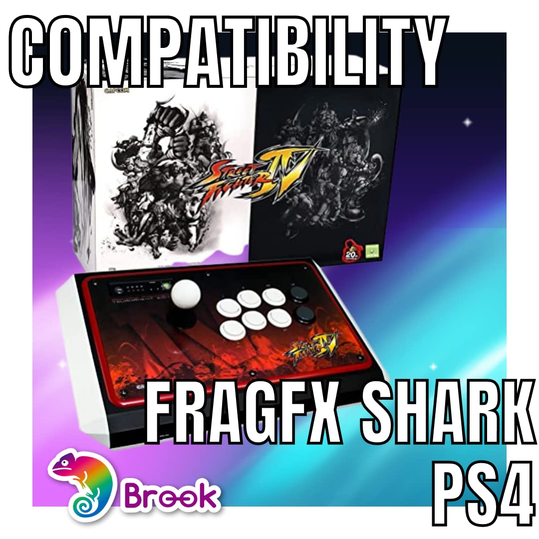 Brook Wingman SD Converter - Support XB Series X/S/One/360, PS5/PS4/PS3, Xb Elite 1/2, NS Pro Controllers on Dreamcast, Saturn Console and PC(X-Input), Retro Controller Adapter, Turbo and Remap