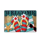 SUN-Shine There's, Like, A Bunch Of Cats In Here Non Slip Door Mat Entrance Rug Floor Indoor Outdoor Door Mat (18x30in)