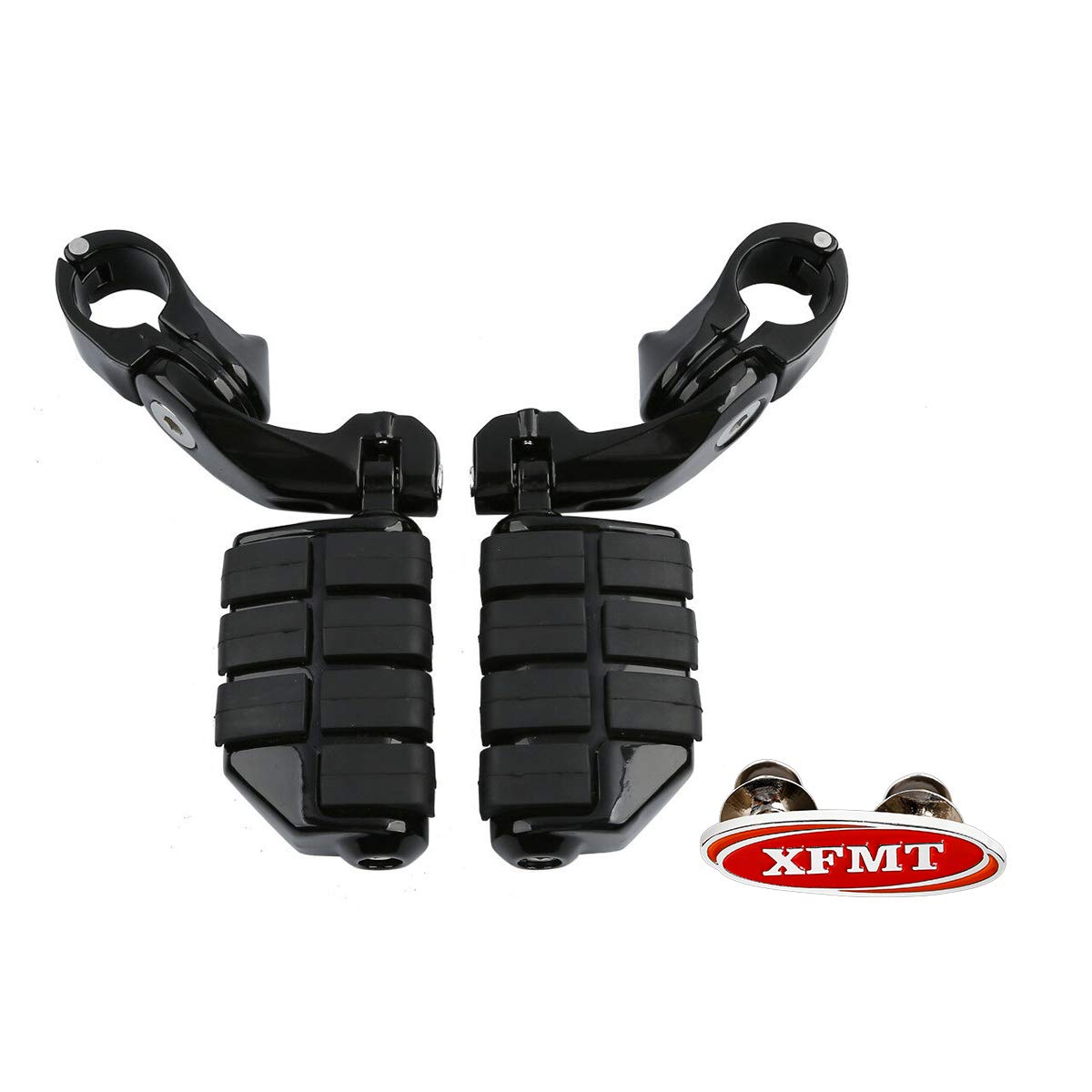 XFMT 1.25" 1 1/4" Black Adjustable Highway Foot