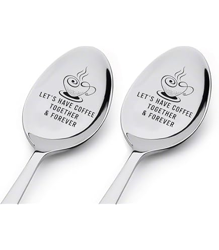 Pack San Valentin Pareja Cucharas Novios Personalizadas - Acero Inoxidable, Grabado 'Mr. Right & Mrs. Always Right' Regalo Bodas De Plata 25 Aniversario