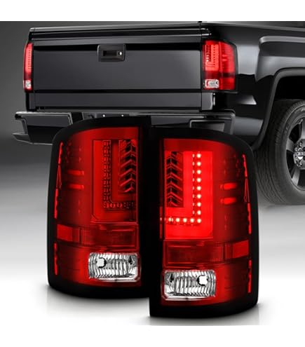 Luces DTMOTO GMC Luz Trasera LED Para GMC Sierra 1500/2500HD
