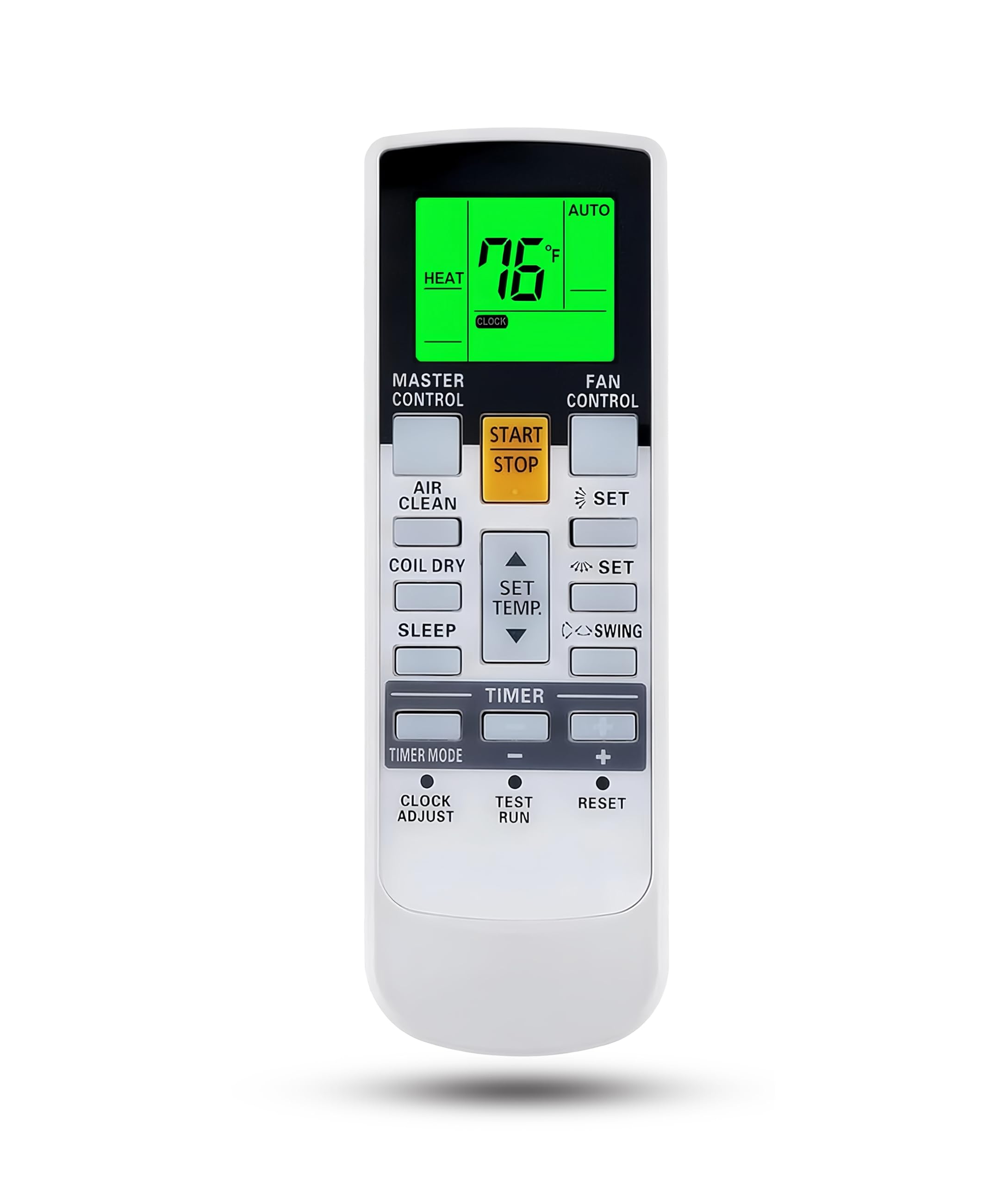 Photo 1 of Replacement Remote Control for Fujitsu Air Conditioner AR-RAH2U ASU18RLF ASU18RLXS ASU24RLF ASU24RLXS ASU30RLX ASU30CLX1 ASU36CLX1 AOU36CLX1 AUU12RLF AUU18RLF AUU9RLF
