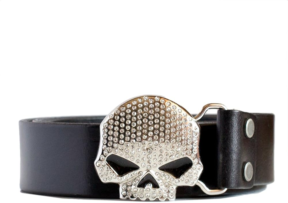 mens belts with rhinestones
