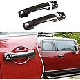 Fit for Toyota FJ Cruiser 2007-2021 Exterior Door Handle Cover, Exterior Door Handle Protector Trim Frame Cover, 1 Pair (Carbon Fiber Pattern Black)