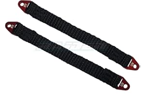 110mm Suspension Damper Travel Limit Straps for Traxxas EREVO 2.0 E-REVO REVO 3.3 Summit Slayer for Axial AX10 SCX10 EXO Wrai