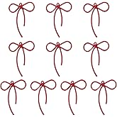 COGCHARGER Bow Charms for Jewelry Making Bulk Big Alloy Charms Pendants for Bracelet Necklace Earring DIY Supplies