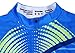 WOSAWE Mens Breathable Cycling Jersey Padded Shorts (Sky Suit, L)