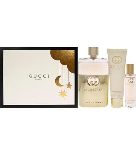 Amazon.com : Gucci Guilty 3-Piece Set for Men, (3.0 Oz Eau De