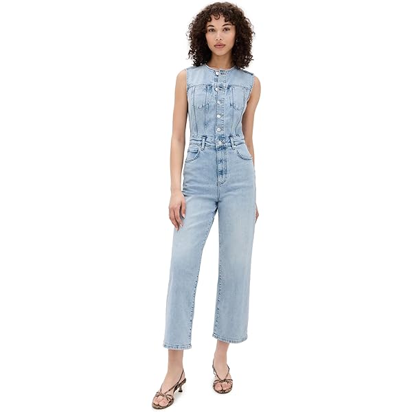 ときめきdenimdungaree y2k denim jumpsuit asymmetrical one shoulder sleeveless - Temu