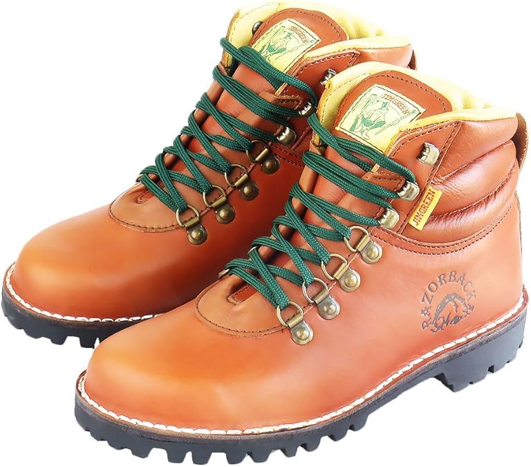 Jim Green Razorback Boots for Men LaceUp Water Resistant Full Grain Leather Work