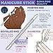 Bona Fide Beauty Genuine Czech Glass Nail Files - Manicure & Pedicure Sets - Glass Nail Files for Gentle Nail Care