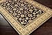 Well Woven Barclay Sarouk Black Traditional 2'3