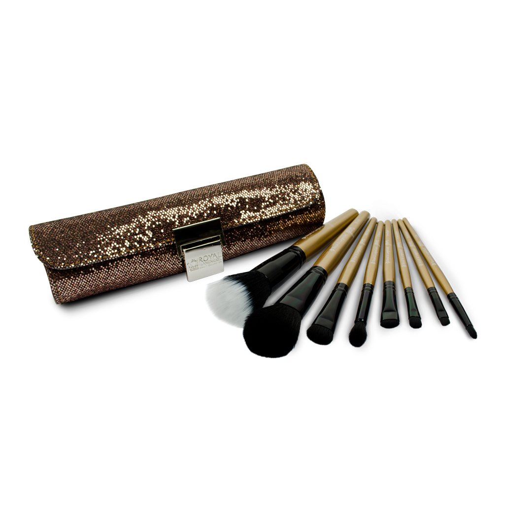 Royal & Langnickel Gold Gems 9-Piece Brush Set