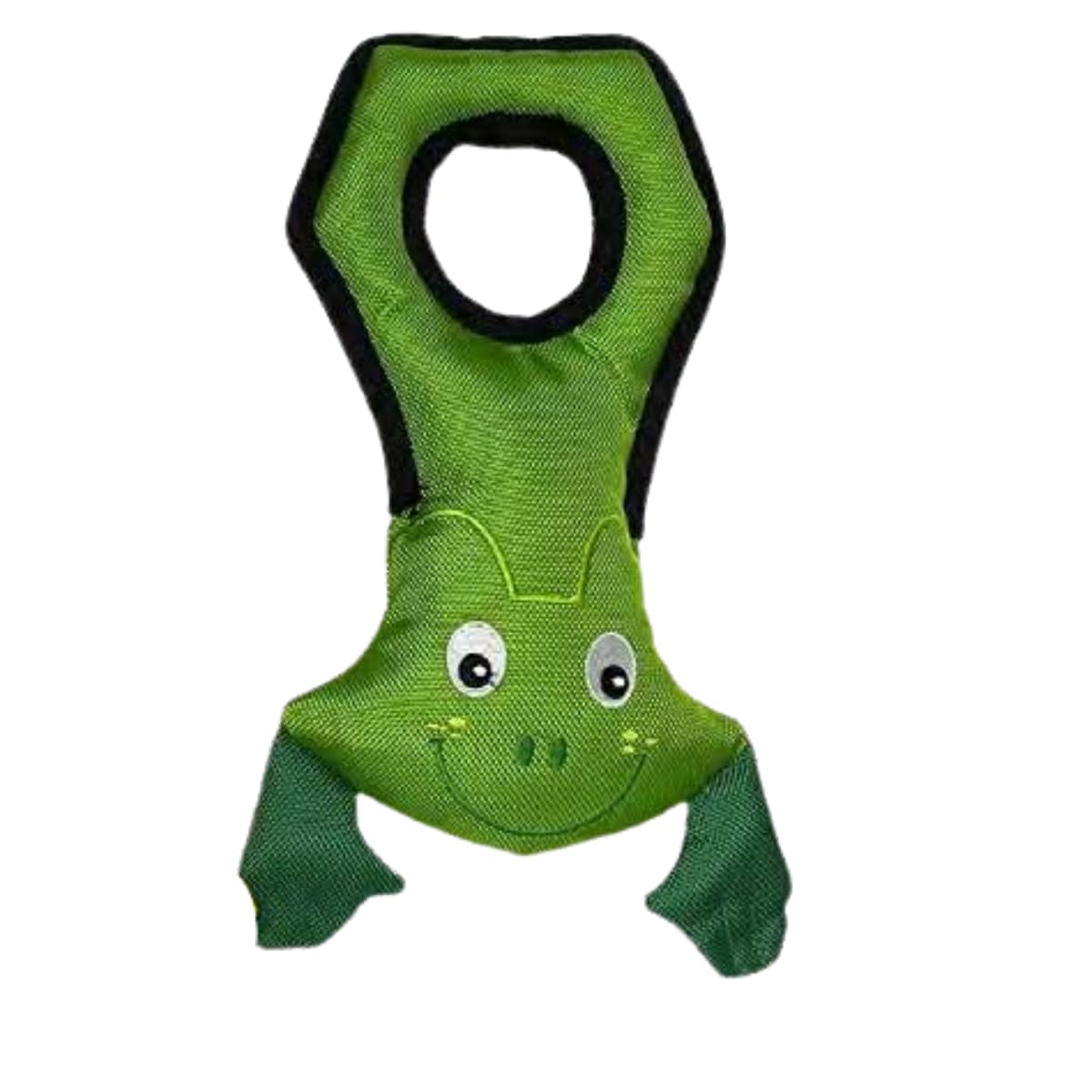 Billipets Floating Dog toy. 30cm Nylon Dog Toy. Durable nylon for water war! Interactive game of tug and fetch! (Green Frog)