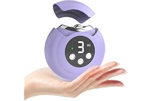 BAOPILONG 3 in 1 Electric Nail Clipper, Portable Electric Toenail Clippers for Seniors with Led Light, 3 Speed Automatic Electric Nail Trimmer, Rechargeable Fingernail Clipper Electric Polishing for Women Men