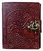 Gbag (T) Tree of Life Leather Journal With C-Lock Notebook Gifts For Men Women Handmade Vintage Drawing Diary Travel Journal Sketchbook Writing Blankbook
