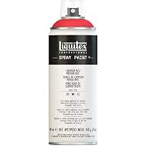 Liquitex Professional Spray Paint, 12-oz (400ml), Cad Red Medium Hue | Low Odor, Fine Art Pigments, Water-Based, Surface Versatile, Studio &amp; Outdoor Use, Durable &amp; Permanent, Matte Finish