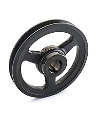 QWORK Single Groove Web Sheaves, 5.95" OD 1" Bore