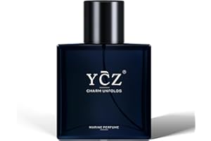 Ycz Charm Unfolds Marine Perfume for Men, 1.7 oz. Long Lasting Eau De Parfum Cologne For Men, Oriental Woody Fragrance - Idea
