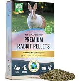 Small Pet Select Premium Rabbit Pellet Food, Non-GMO, Soy Free, 10 lb | Local Pacific Northwest Ingredients, Wholesome High Fiber Formula, Small Batch Made, For Rabbits &amp; Bunnies