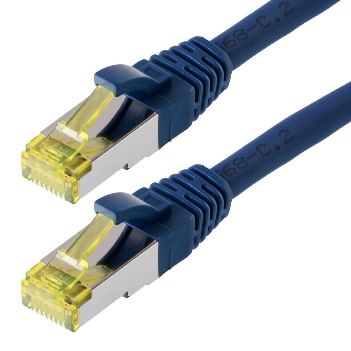 Helos CAT 6s patch cable blue 2 m