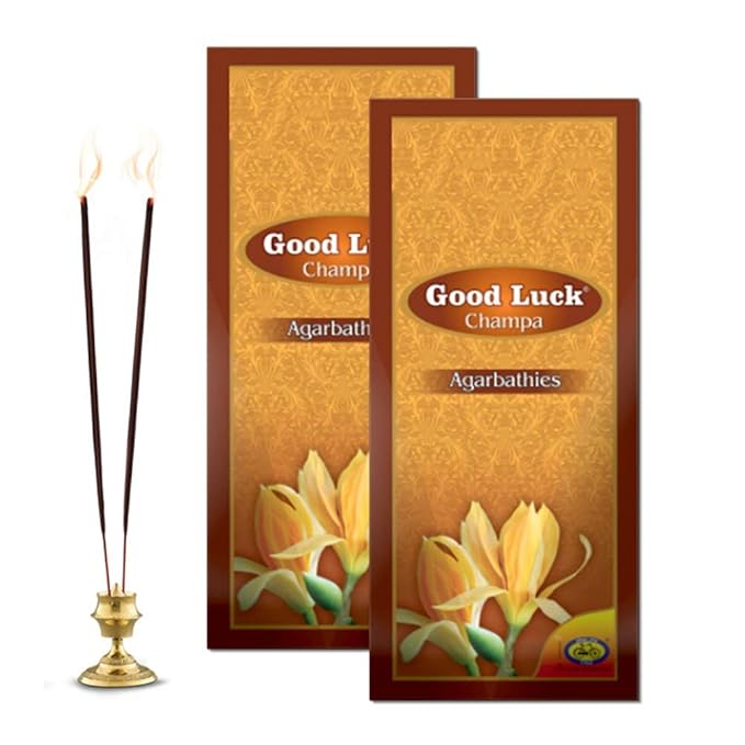 Cycle Pure Good Luck Champa Incense Sticks Pack of 2 Amazon.in Home & Kitchen