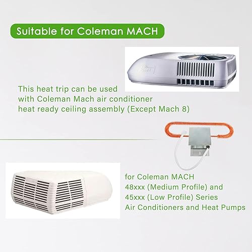 thumbnail interactive-video image 1 of Coleman RV Air Conditioner Heat Strip Assembly - 5,460 BTU Electric Heat Kit Replacement 1 of 5